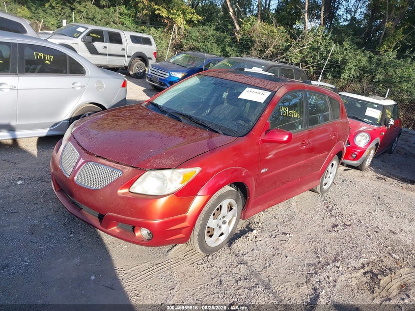 2007 Pontiac Vibe, Звичайний знос, IAAI, VIN 5Y2SL65887Z408351 — фото 2