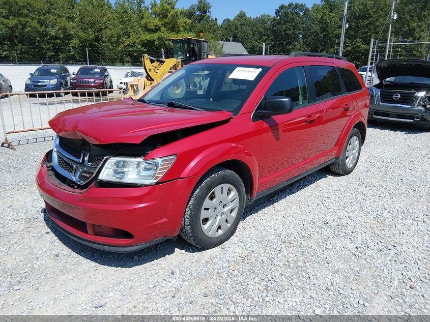 2018 Dodge Journey, Front End, IAAI, VIN 3C4PDCAB1JT170098 — photo 2