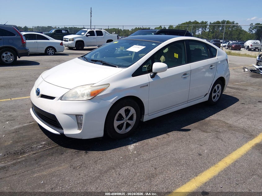 2013 Toyota Prius, Обычный износ, IAAI, VIN JTDKN3DU2D5561351 — фото 2