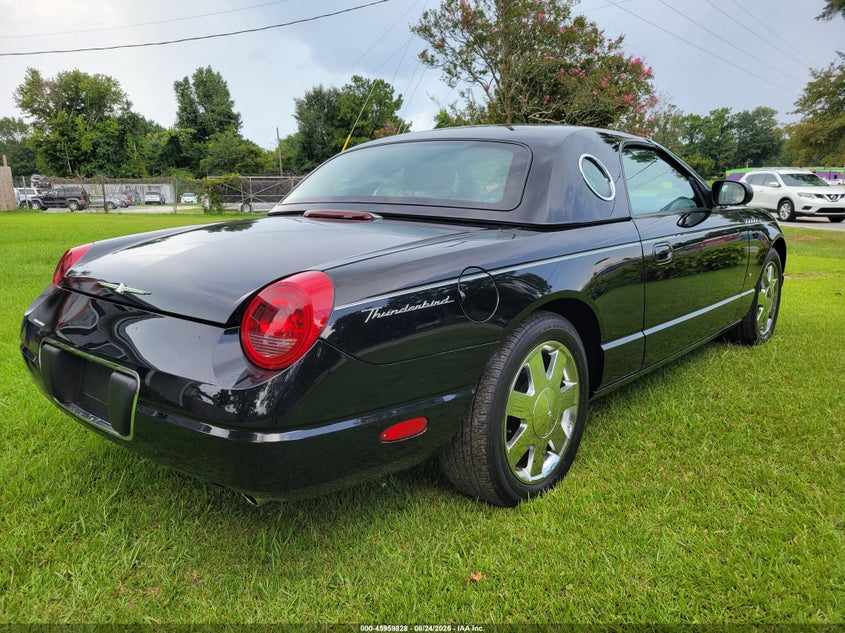 FORD THUNDERBIRD 2003 VIN 1FAHP60A93Y113306