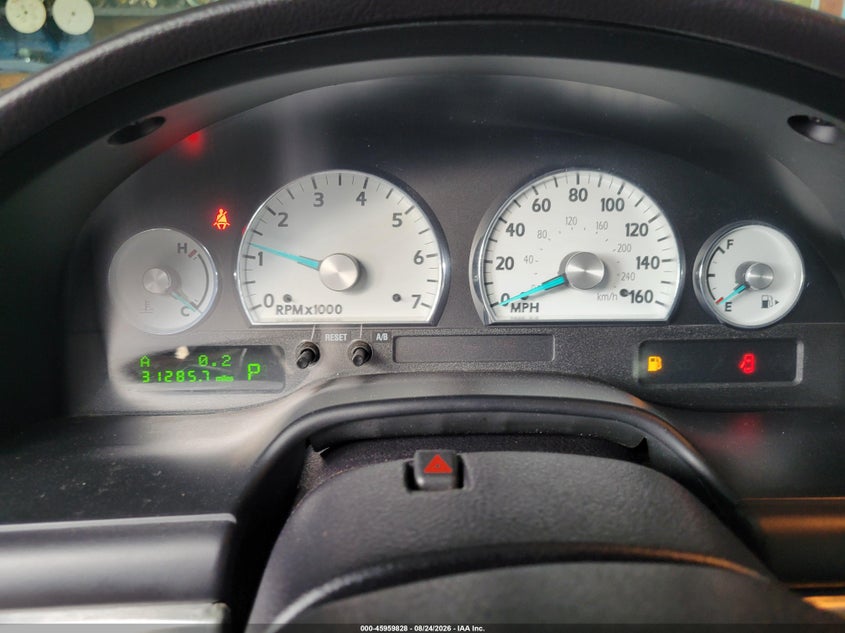 FORD THUNDERBIRD 2003 VIN 1FAHP60A93Y113306
