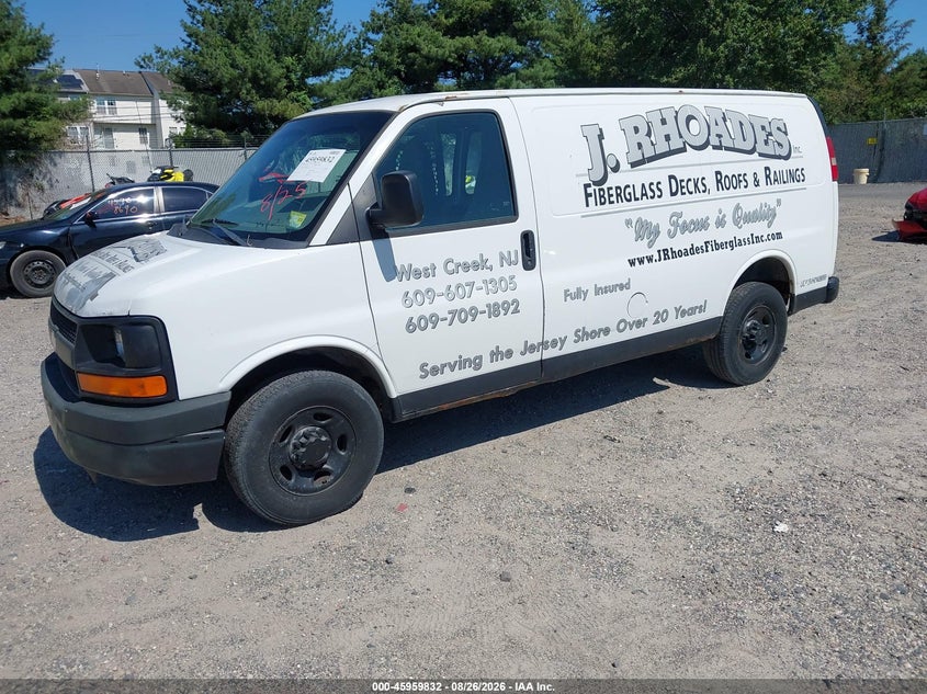 2011 Chevrolet Express, Обычный износ, IAAI, VIN 1GCWGFCA4B1100614 — фото 2