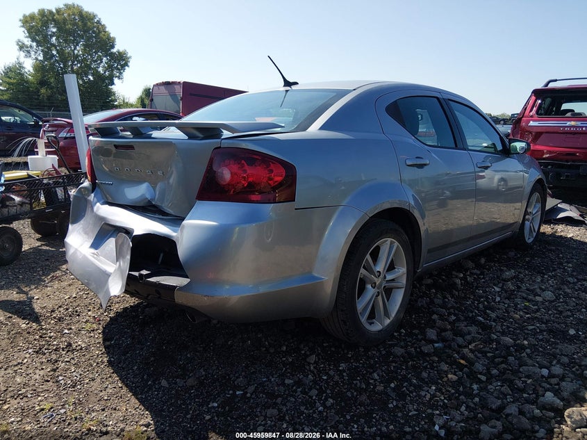 2014 DODGE AVENGER auction photo 4