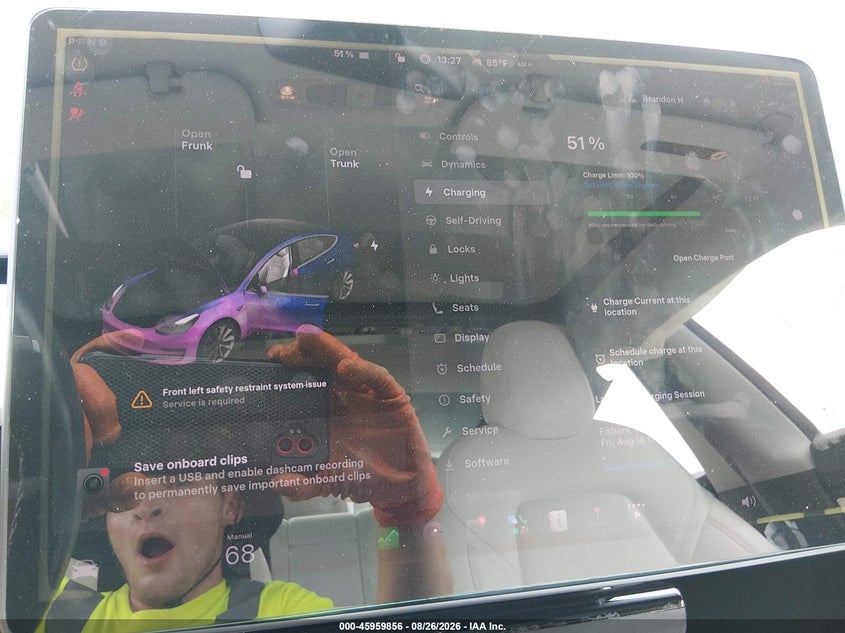 TESLA MODEL 3 2018 VIN 5YJ3E1EB5JF112035