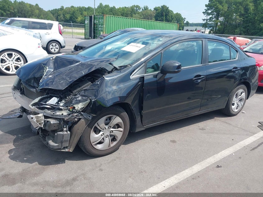 2013 HONDA CIVIC auction photo 2