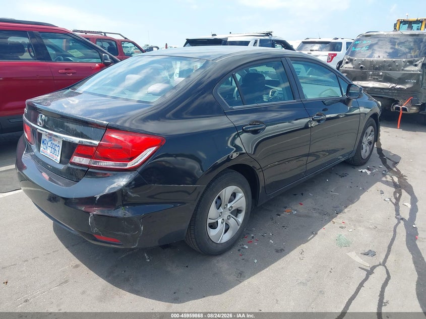 2013 HONDA CIVIC auction photo 4