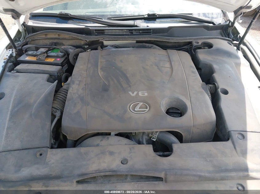 LEXUS IS 250 2012 VIN JTHBF5C26C5182584