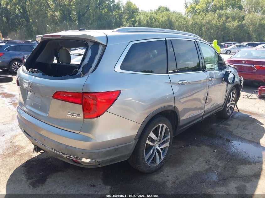 Vin: 5fnyf6h93jb023122, lot: 46459093, honda pilot touring 20184