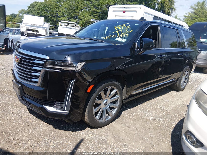 2024 Cadillac Escalade, Normal Wear & Tear, IAAI, VIN 1GYS4MKL3RR133737 — photo 2