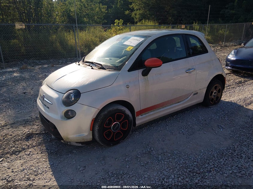Vin: 3c3cffge7dt745969, lot: 46459124, fiat 500e battery electric 20132