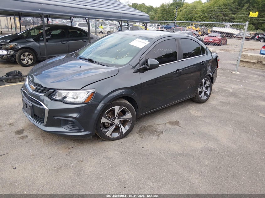 Vin: 1g1jf5sb2l4119642, lot: 46459173, chevrolet sonic fwd  premier 20202