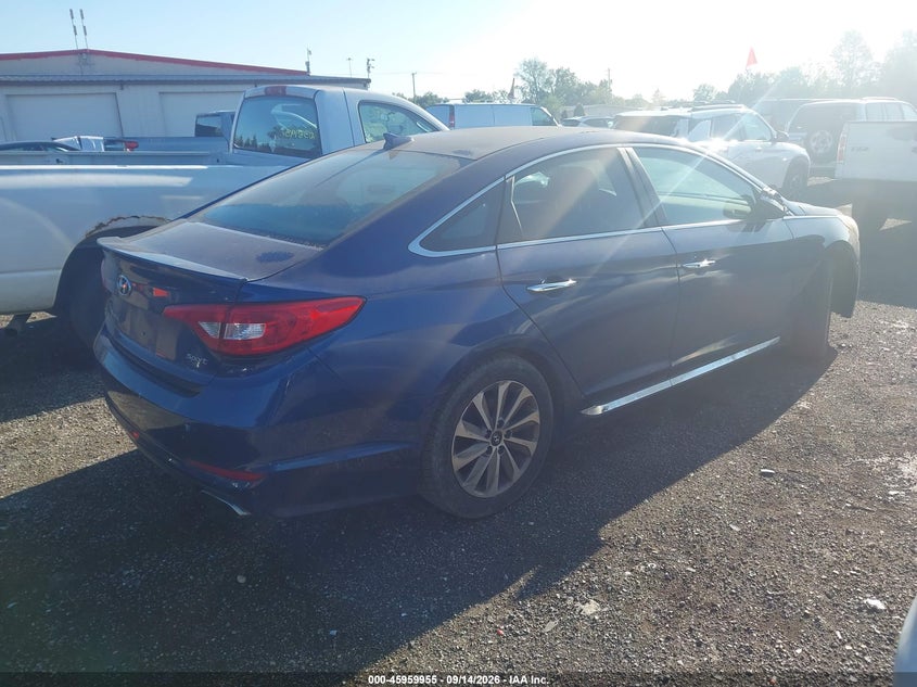 2015 HYUNDAI SONATA auction photo 4