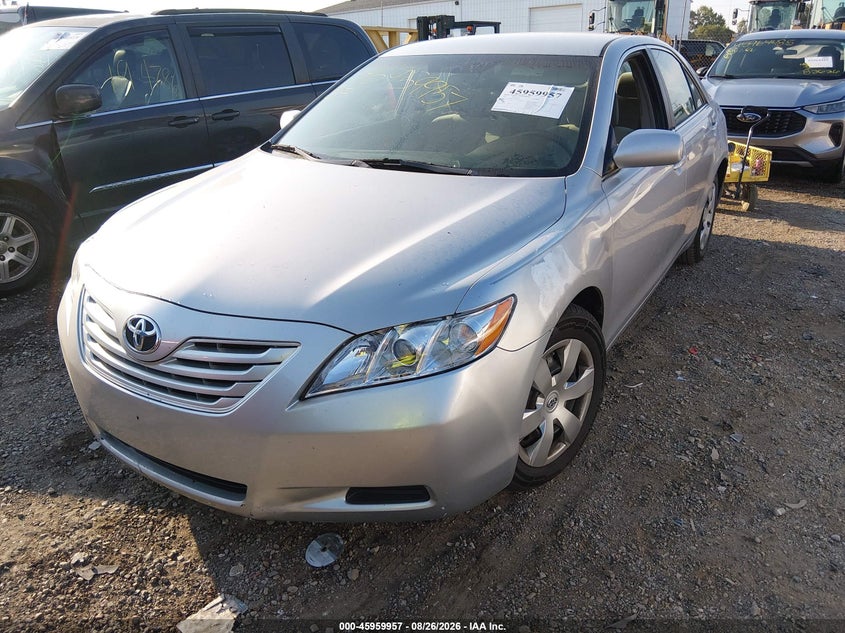 2007 Toyota Camry, Левый зад, IAAI, VIN 4T1BE46K07U052074 — фото 2
