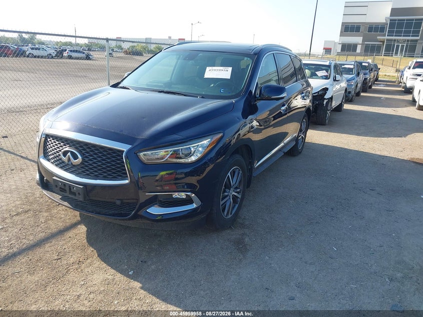 2017 Infiniti Qx60, Град, IAAI, VIN 5N1DL0MM1HC523149 — фото 2