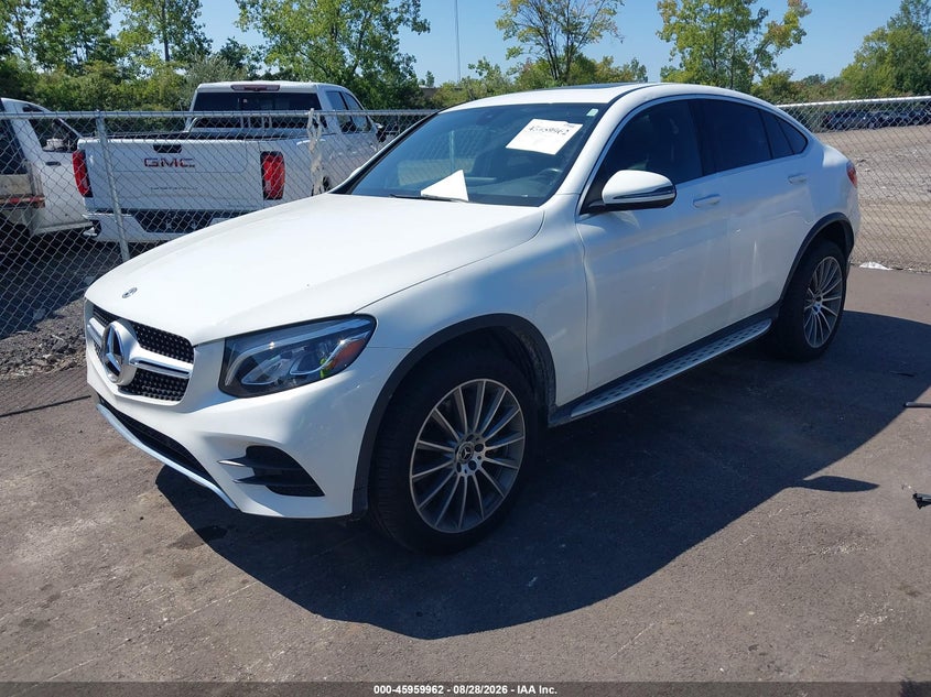 2019 MERCEDES-BENZ GLC 300 COUPE auction photo 2