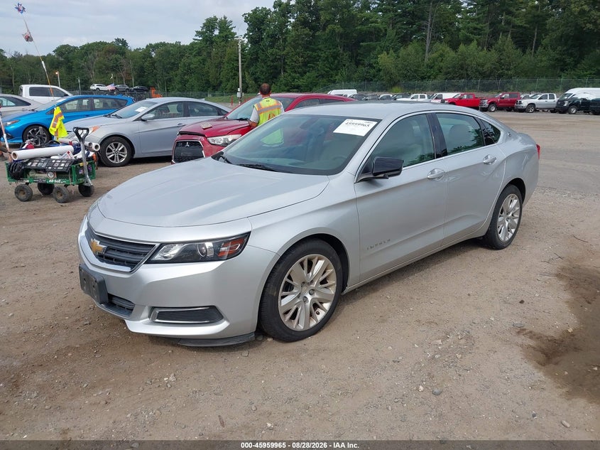 2016 CHEVROLET IMPALA SEDAN 2.5L I-4 DI, DOHC, VVT, 196HP
