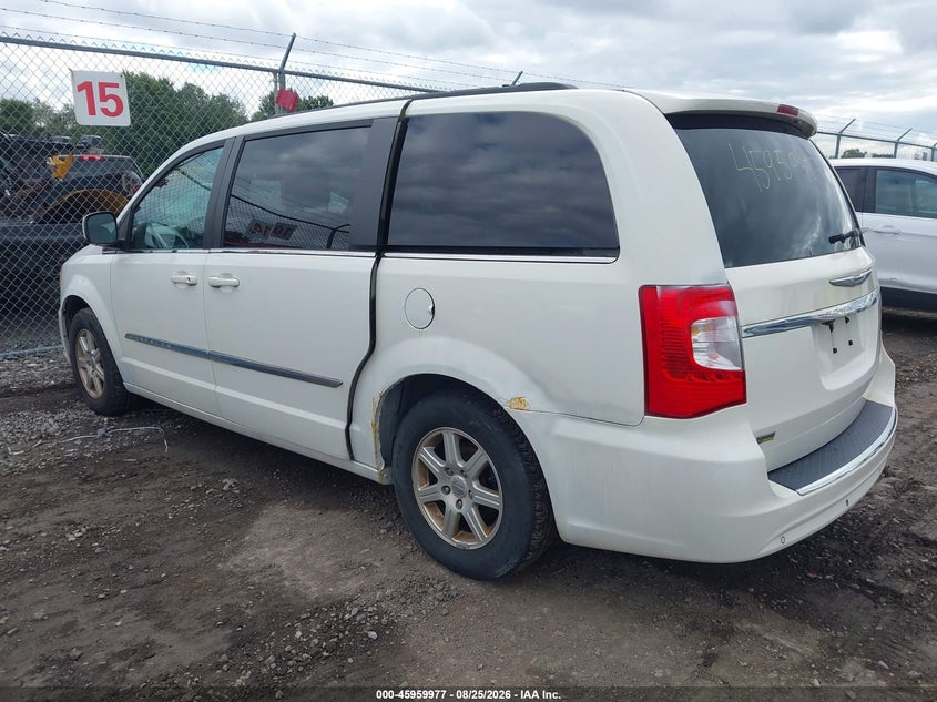 2011 CHRYSLER TOWN & COUNTRY VAN 3.6L V6 FI DOHC 24V NF4