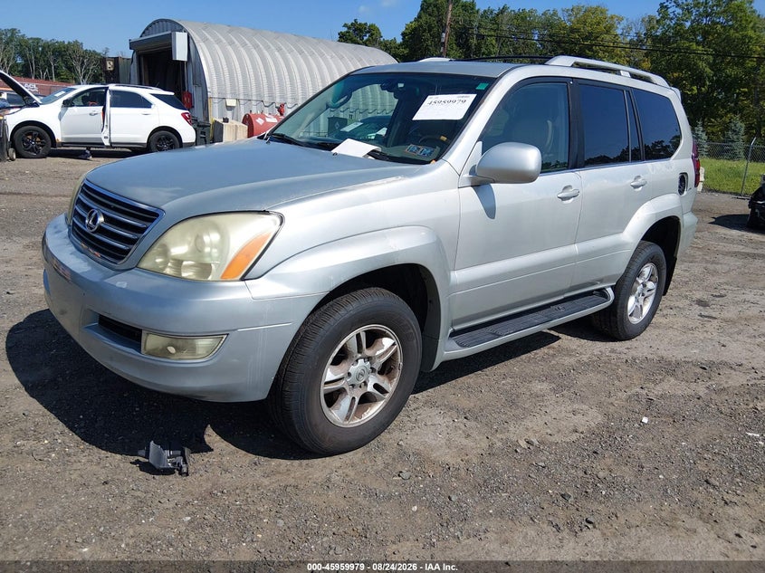 2005 LEXUS GX SPORT UTILITY VEHICLE 4.7L V-8 DOHC, VVT, PREMIUM , 270HP