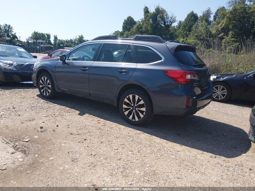 2015 SUBARU OUTBACK auction photo 3