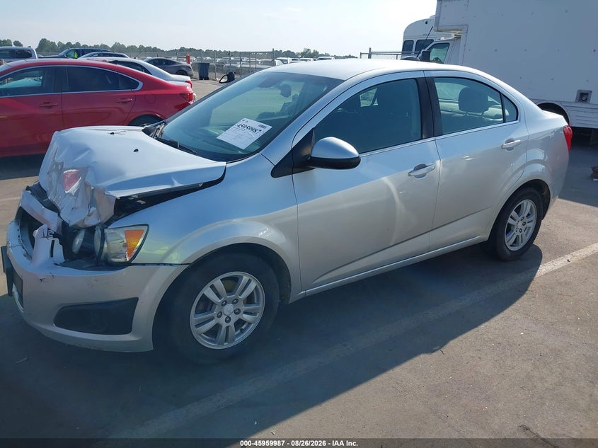 Vin: 1g1jc5shxf4120104, lot: 46459206, chevrolet sonic lt auto 20152