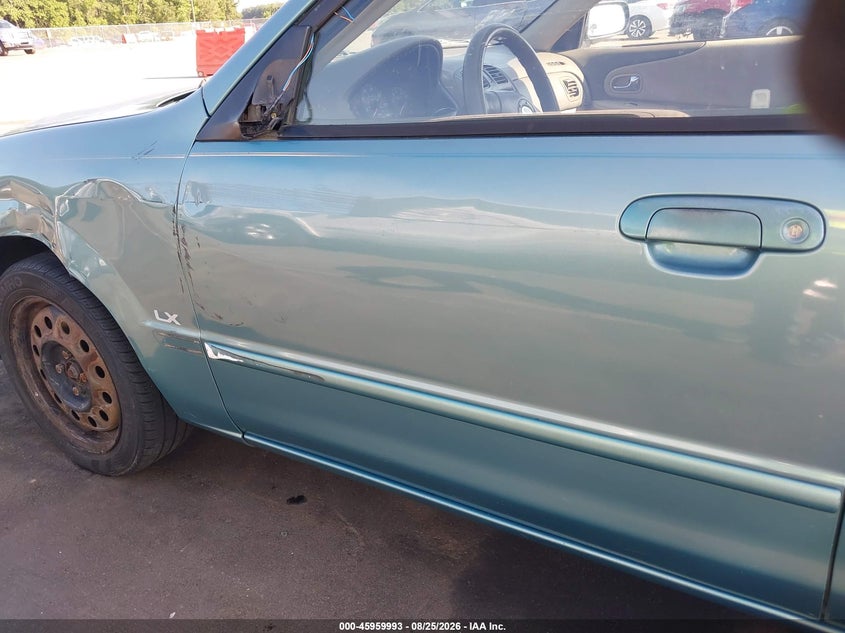 2002 MAZDA PROTEGE SEDAN 2.0L I-4 DOHC, 130HP