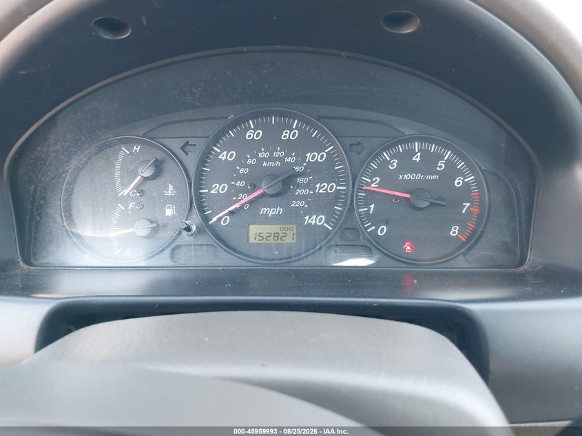 2002 MAZDA PROTEGE SEDAN 2.0L I-4 DOHC, 130HP