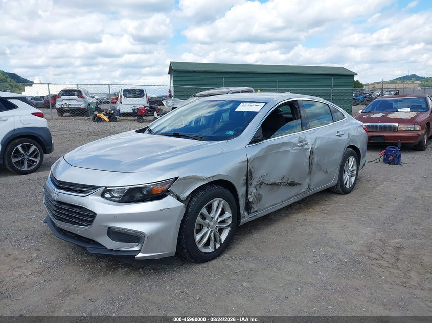 2018 Chevrolet Malibu, Лівий бік, IAAI, VIN 1G1ZD5ST9JF144931 — фото 2