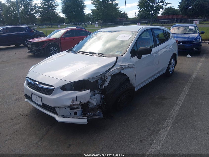 2020 Subaru Impreza, Left Front, IAAI, VIN 4S3GTAB67L3721223 — photo 2