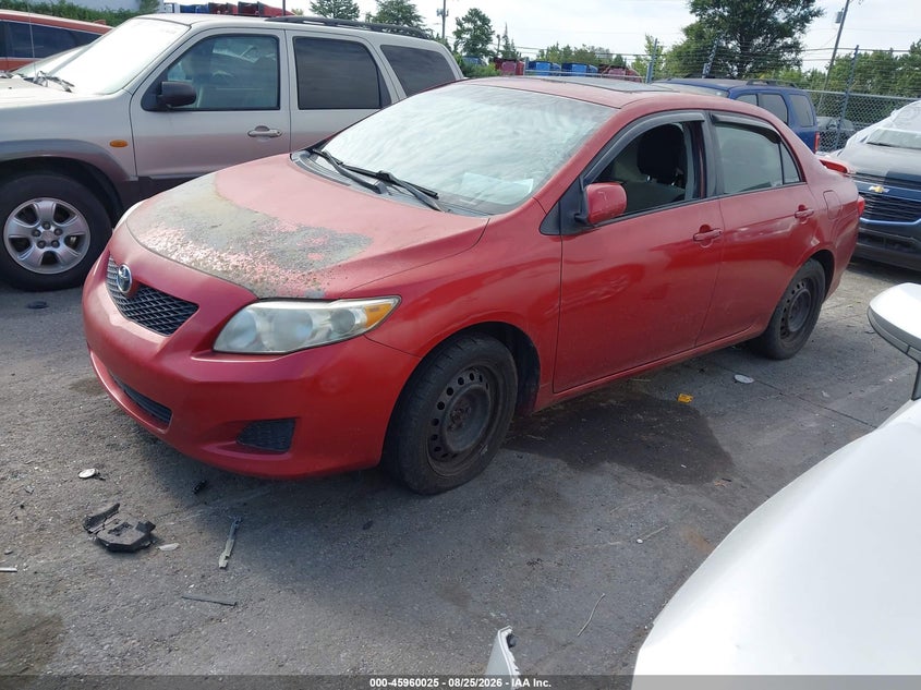 2009 Toyota Corolla, Обычный износ, IAAI, VIN 1NXBU40E89Z017162 — фото 2