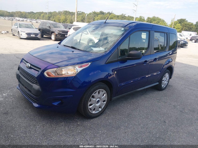 2016 Ford Transit Connect, Звичайний знос, IAAI, VIN NM0AE8FX3G1276392 — фото 2