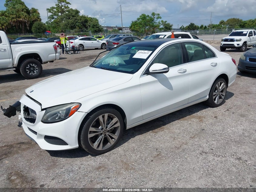 MERCEDES-BENZ C 300 2018 VIN WDDWF4KB8JR319955