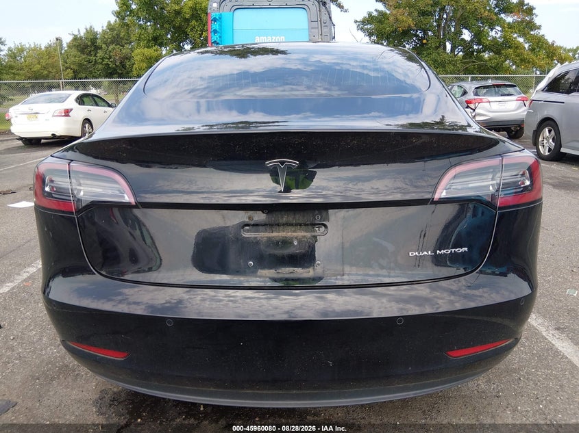 TESLA MODEL 3 2018 VIN 5YJ3E1EB6JF181607