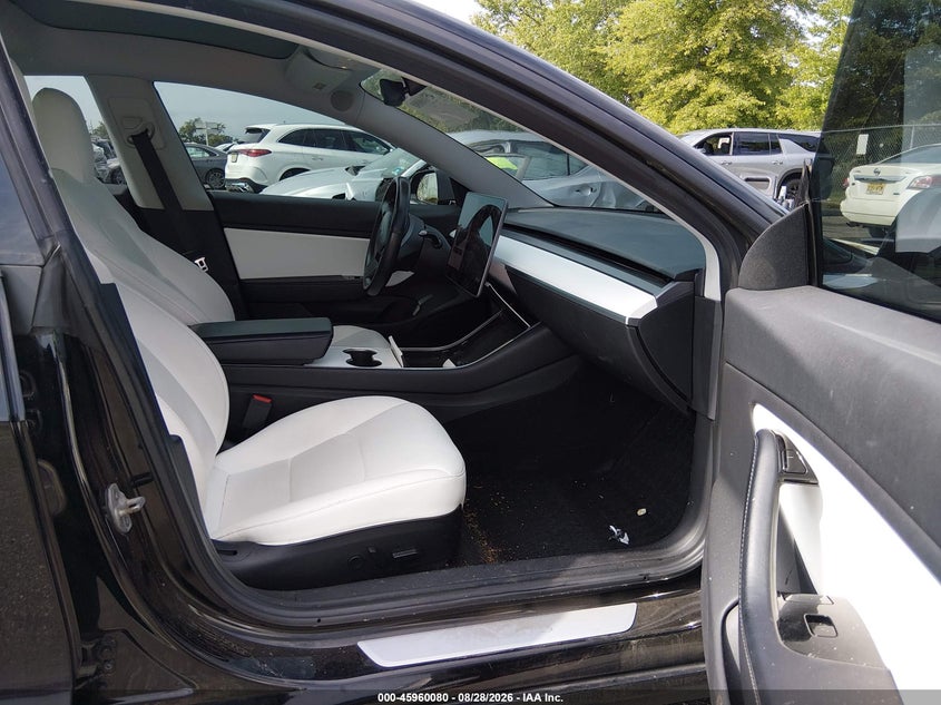 TESLA MODEL 3 2018 VIN 5YJ3E1EB6JF181607