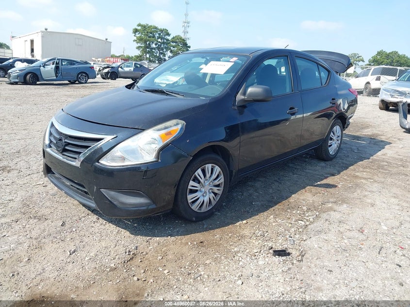 2015 Nissan Versa, Удар сзади, IAAI, VIN 3N1CN7AP7FL804961 — фото 2