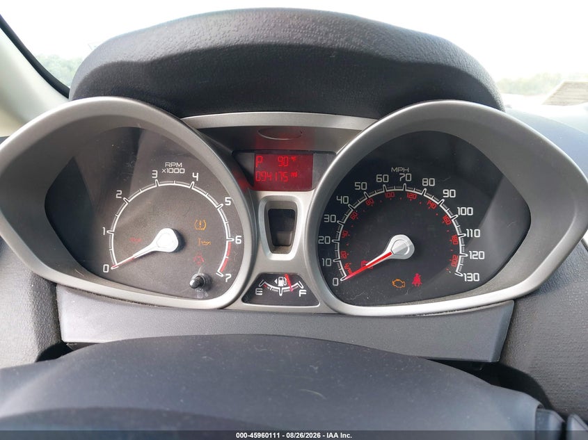 FORD FIESTA 2012 VIN 3FADP4CJ8CM162877