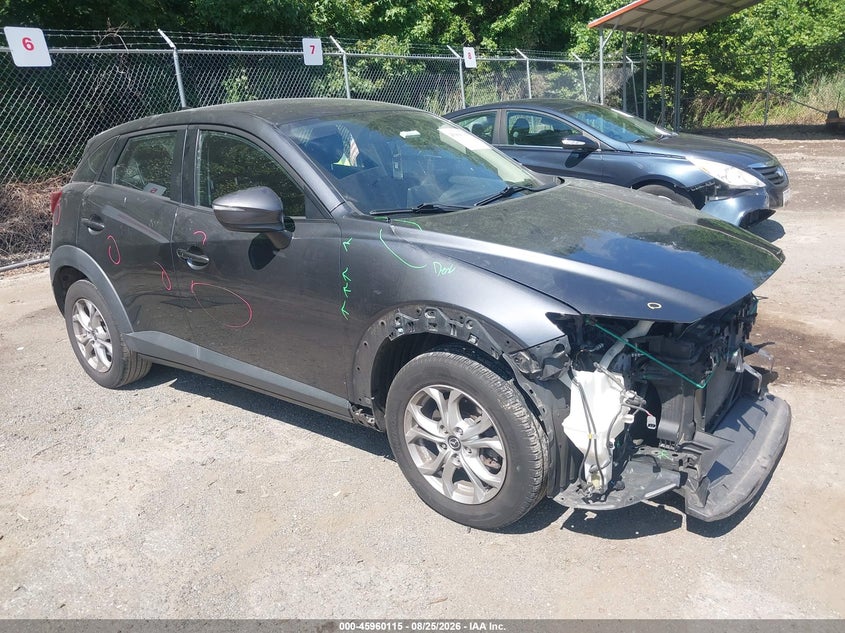 Vin: jm1dkfc73g0134616, lot: 46459334, mazda cx-3 touring 20161