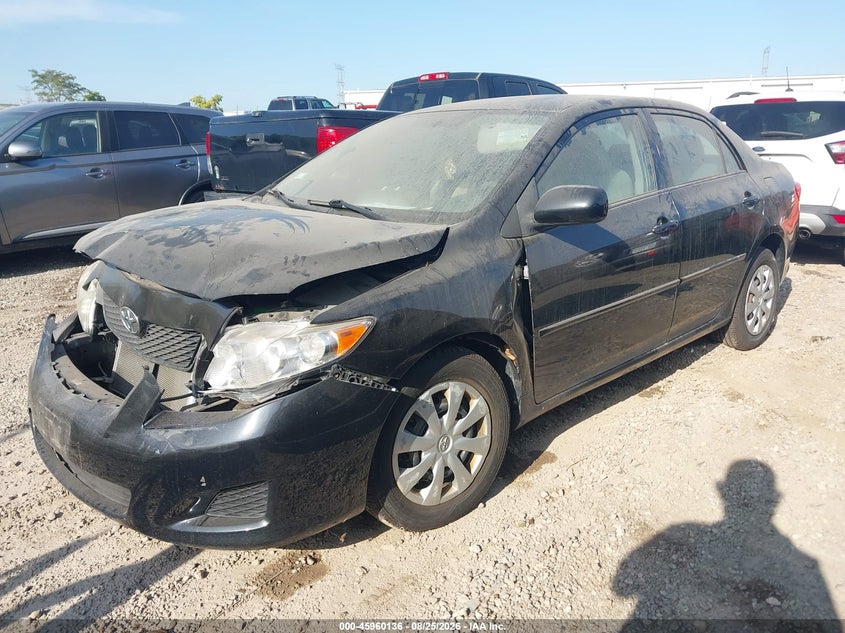 2010 Toyota Corolla, Normal Wear & Tear, IAAI, VIN 1NXBU4EE2AZ228726 — photo 2