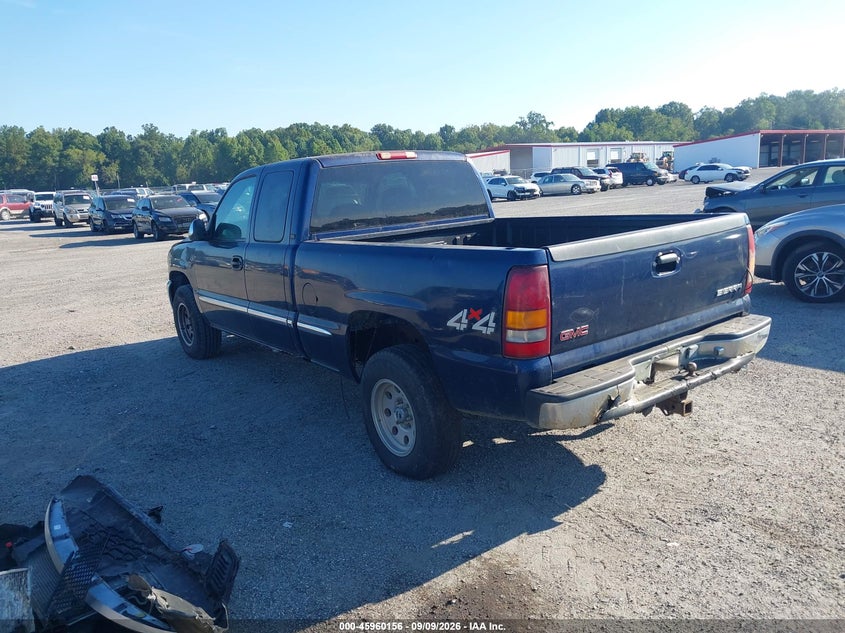 2001 GMC SIERRA PICKUP 4.8L V-8 REGULAR , 270HP