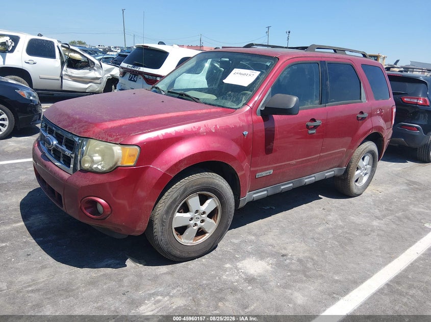 2008 Ford Escape, Normal Wear & Tear, IAAI, VIN 1FMCU03128KE78373 — photo 2