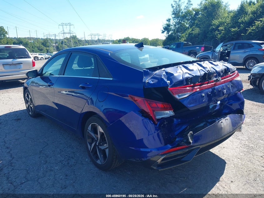 HYUNDAI ELANTRA 2022 VIN 5NPLN4AG9NH057714