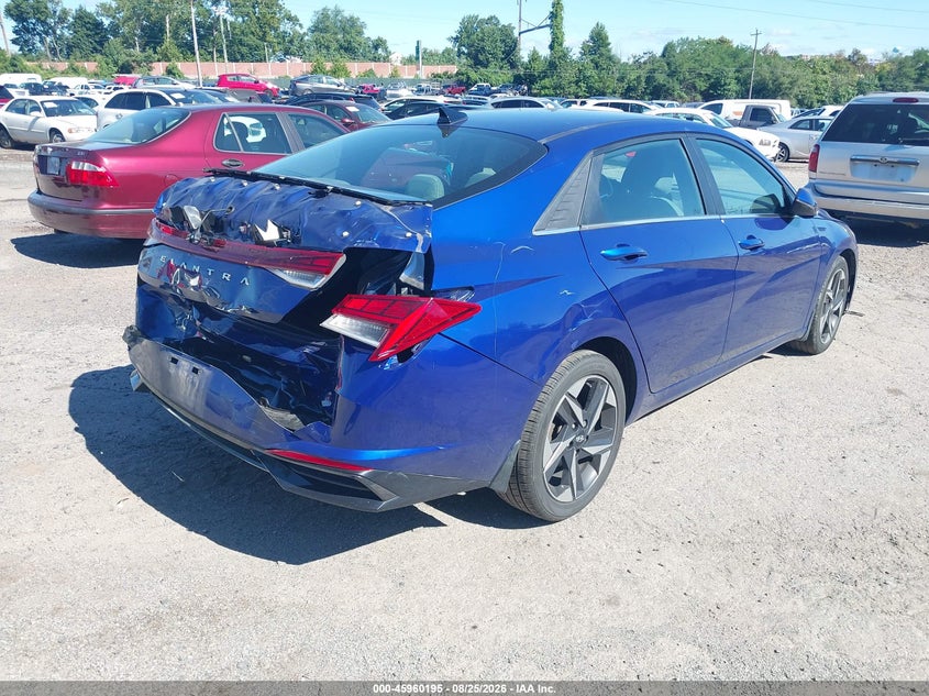 HYUNDAI ELANTRA 2022 VIN 5NPLN4AG9NH057714