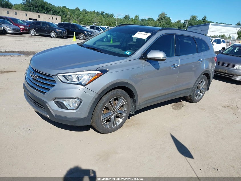 2016 Hyundai Santa Fe, Обычный износ, IAAI, VIN KM8SR4HF3GU159642 — фото 2