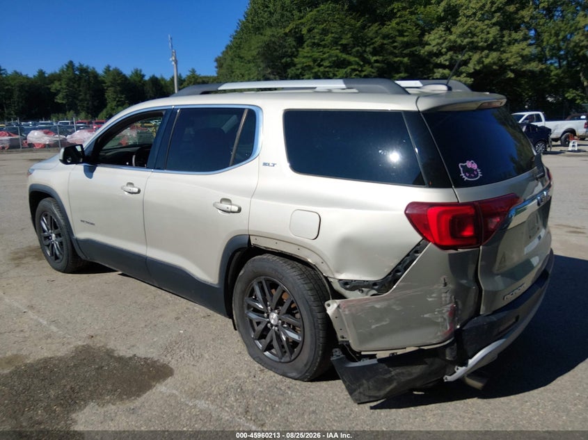 Vin: 1gkknmls0hz128300, lot: 46459432, gmc acadia slt-1 20173