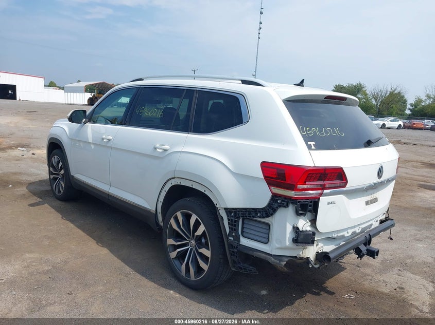 2019 VOLKSWAGEN ATLAS auction photo 3