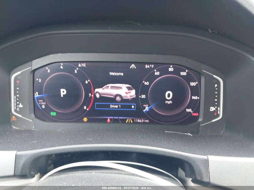 2019 VOLKSWAGEN ATLAS auction photo 7