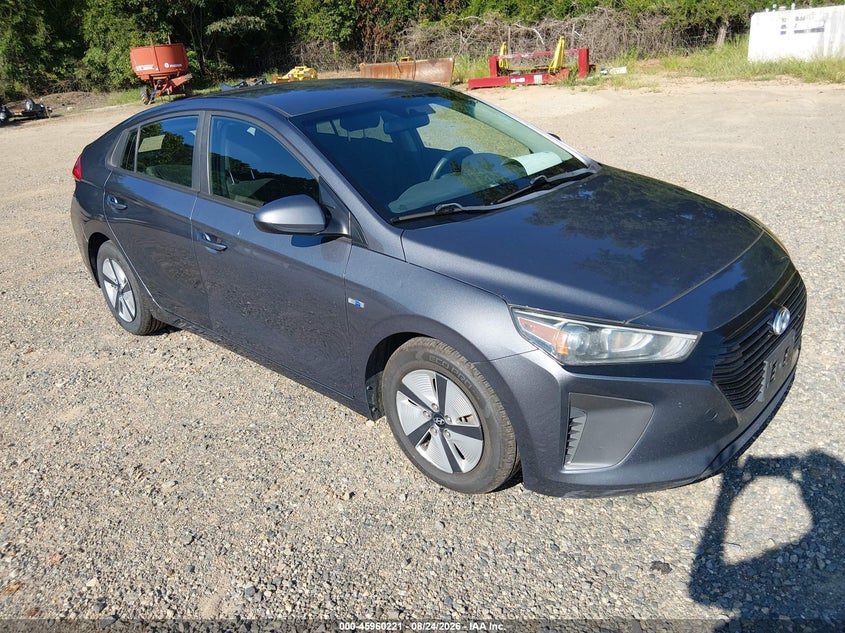 Vin: kmhc65lc5ju076494, lot: 46459440, hyundai ioniq hybrid blue 20181