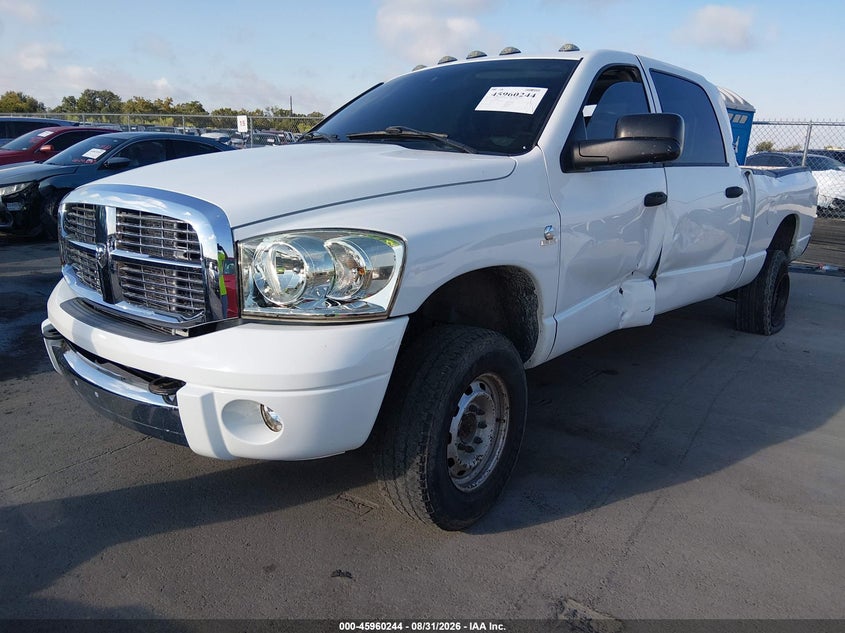2007 Dodge RAM, Left Side, IAAI, VIN 3D7KS29AX7G805669 — photo 2