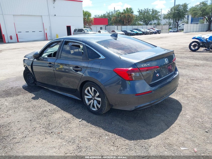 Vin: 2hgfe2f23ph530938, lot: 46459473, honda civic lx 20233