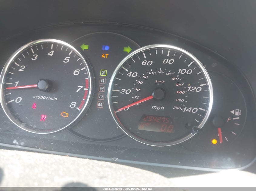 MAZDA MAZDA6 2008 VIN 1YVHP80C485M11496