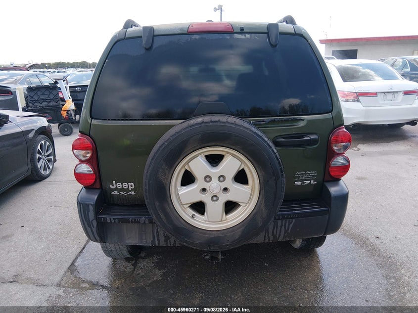 JEEP LIBERTY 2007 VIN 1J4GL48K27W675840
